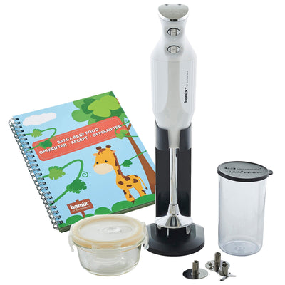 Bamix Babyline stavblender, hvid - Kitchen One - Køb online på udsalg og tilbud lige nu - Hurtig levering til billige priser via Go with Gozomo