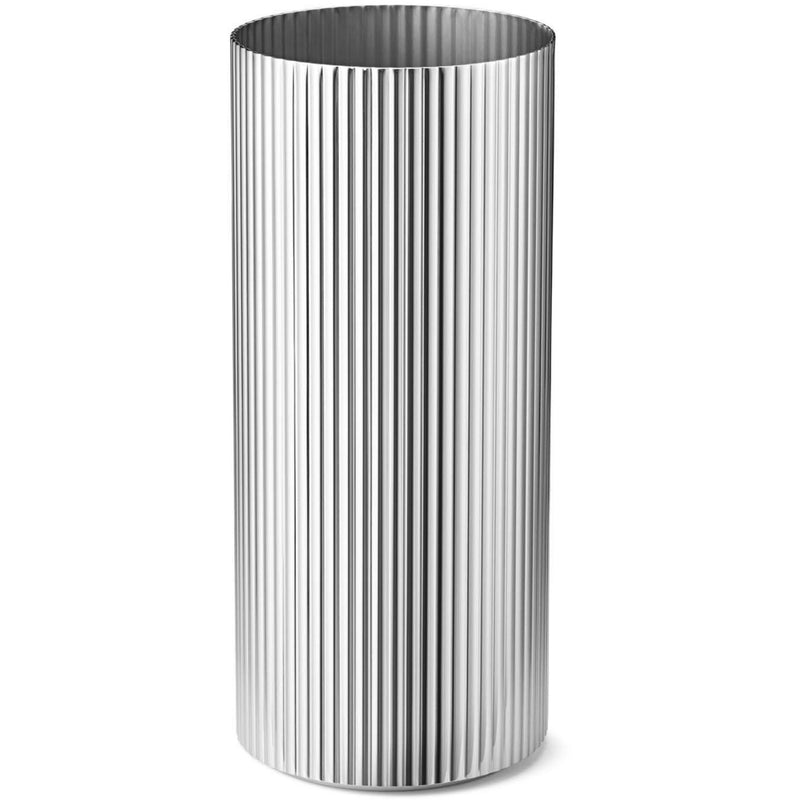 Georg Jensen Bernadotte Vase Rustfrit Stål 18,8 cm - Kitchen One - Køb online på udsalg og tilbud lige nu - Hurtig levering til billige priser via Go with Gozomo