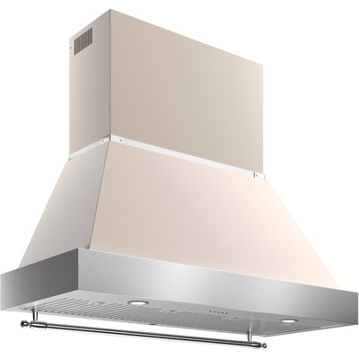 Bertazzoni K120HERTX+KC48HERTAV Heritage emhætte, 120 cm, creame - Kitchen One - Køb online på udsalg og tilbud lige nu - Hurtig levering til billige priser via Go with Gozomo