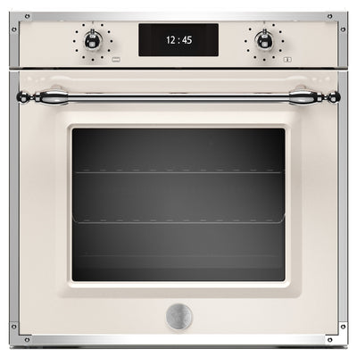 Bertazzoni F6011HERVPTAX Heritage Pyro & Steam indbygningsovn, 60 cm, cremehvid - Kitchen One - Køb online på udsalg og tilbud lige nu - Hurtig levering til billige priser via Go with Gozomo