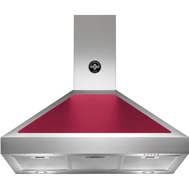 Bertazzoni K90AMHVIA/19 La Germania emhætte, 90 cm, bordeaux - Kitchen One - Køb online på udsalg og tilbud lige nu - Hurtig levering til billige priser via Go with Gozomo