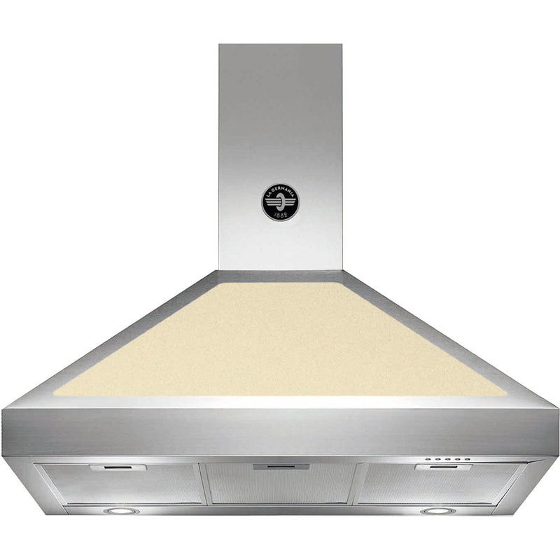 Bertazzoni K90AMHCRA/19 La Germania emhætte, 90 cm, beige - Kitchen One - Køb online på udsalg og tilbud lige nu - Hurtig levering til billige priser via Go with Gozomo