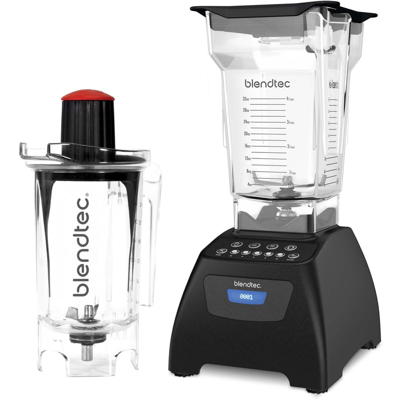 Blendtec Classic 575 sort blender med twister kande - Kitchen One - Køb online på udsalg og tilbud lige nu - Hurtig levering til billige priser via Go with Gozomo