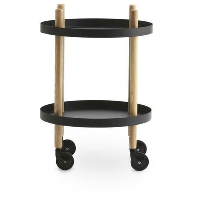 Normann Copenhagen Block rullebord rundt sort - Kitchen One - Køb online på udsalg og tilbud lige nu - Hurtig levering til billige priser via Go with Gozomo
