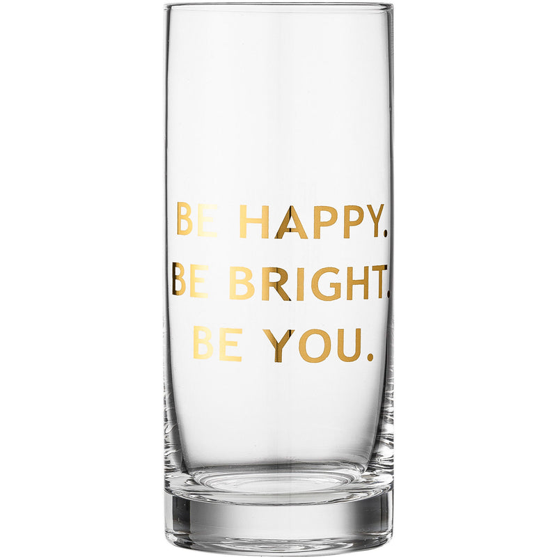 Bloomingville Drikkeglas m. skrift - Kitchen One - Køb online på udsalg og tilbud lige nu - Hurtig levering til billige priser via Go with Gozomo