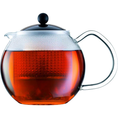 Bodum ASSAM Tekande m. glashåndtag, 1,0 l - sort - Kitchen One - Køb online på udsalg og tilbud lige nu - Hurtig levering til billige priser via Go with Gozomo
