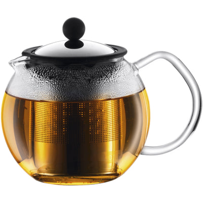 Bodum ASSAM Tekande m. glashåndtag og stålfilter, 0,5 l - Kitchen One - Køb online på udsalg og tilbud lige nu - Hurtig levering til billige priser via Go with Gozomo