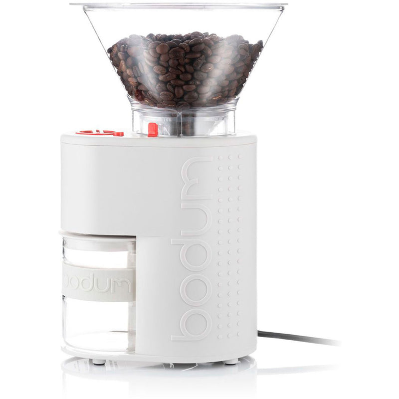 Bodum Bistro elektrisk kaffekværn, hvid - Kitchen One - Køb online på udsalg og tilbud lige nu - Hurtig levering til billige priser via Go with Gozomo