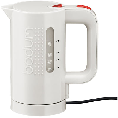 Bodum BISTRO Elkedel, 0,5 l. - hvid - Kitchen One - Køb online på udsalg og tilbud lige nu - Hurtig levering til billige priser via Go with Gozomo