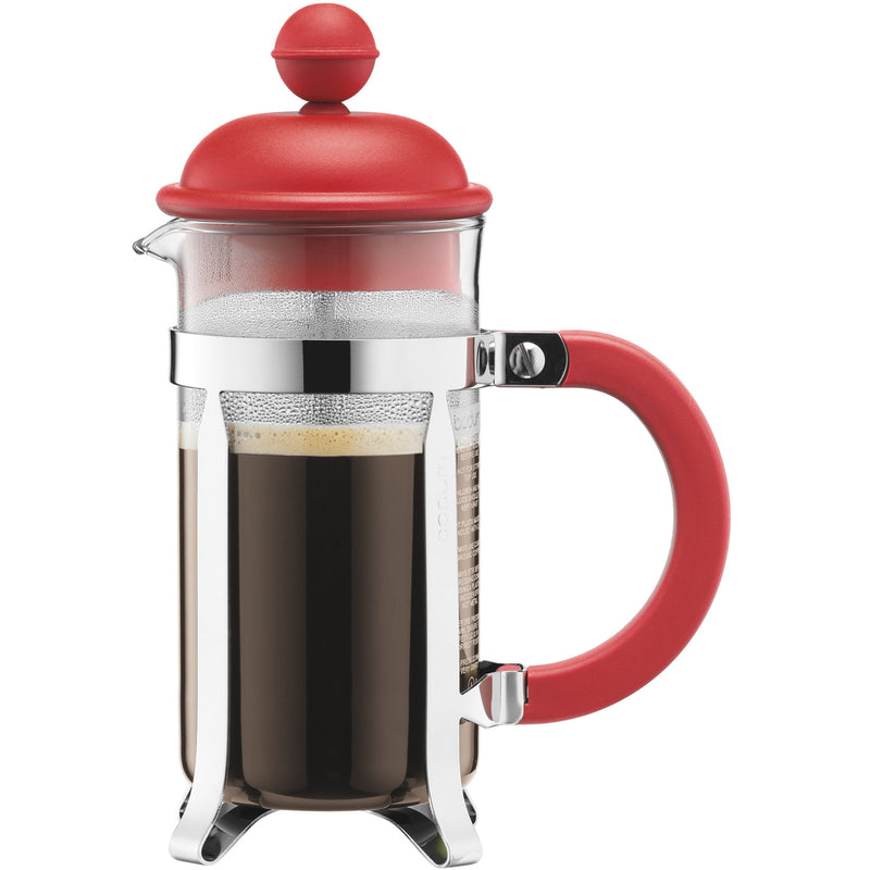 Bodum CAFFETTIERA Kaffebrygger, 3 kopper/0,35 l - Rød - Kitchen One - Køb online på udsalg og tilbud lige nu - Hurtig levering til billige priser via Go with Gozomo