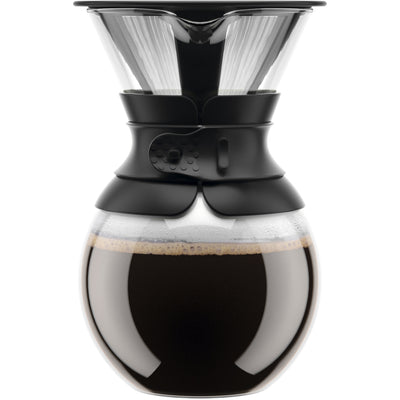 Bodum POUR OVER Kaffebrygger m. filter, 1,0 l - Sort - Kitchen One - Køb online på udsalg og tilbud lige nu - Hurtig levering til billige priser via Go with Gozomo