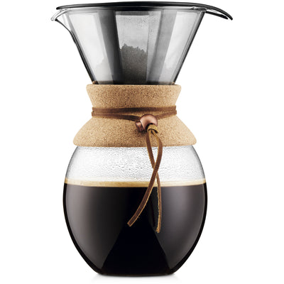 Bodum POUR OVER Kaffebrygger m. filter, 1,5 l - Kork - Kitchen One - Køb online på udsalg og tilbud lige nu - Hurtig levering til billige priser via Go with Gozomo