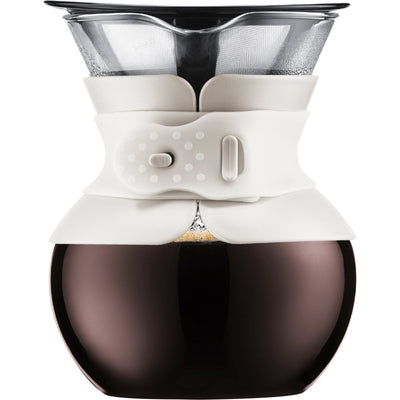 Bodum Pour Over med filter, hvid, 0,5 liter - Kitchen One - Køb online på udsalg og tilbud lige nu - Hurtig levering til billige priser via Go with Gozomo