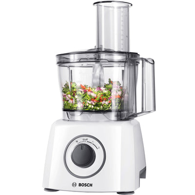 Bosch MCM3110W Foodprocessor - Kitchen One - Køb online på udsalg og tilbud lige nu - Hurtig levering til billige priser via Go with Gozomo