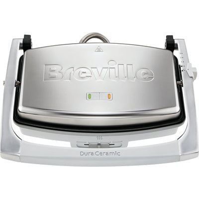 Breville Paninigrill DuraCeramic, 3 skiver - Kitchen One - Køb online på udsalg og tilbud lige nu - Hurtig levering til billige priser via Go with Gozomo