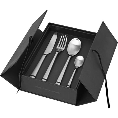 Broste Copenhagen Hune Brushed Satin, bestiksæt m. 16 dele - Kitchen One - Køb online på udsalg og tilbud lige nu - Hurtig levering til billige priser via Go with Gozomo