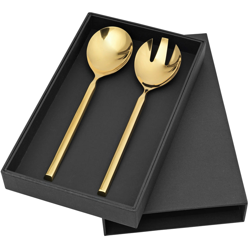 Broste Copenhagen Tvis Titanium Rose Gold, salatbestik m. 2 dele, stor - Kitchen One - Køb online på udsalg og tilbud lige nu - Hurtig levering til billige priser via Go with Gozomo