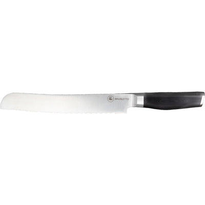 Brusletto Brødkniv, 23 cm, sort - Kitchen One - Køb online på udsalg og tilbud lige nu - Hurtig levering til billige priser via Go with Gozomo