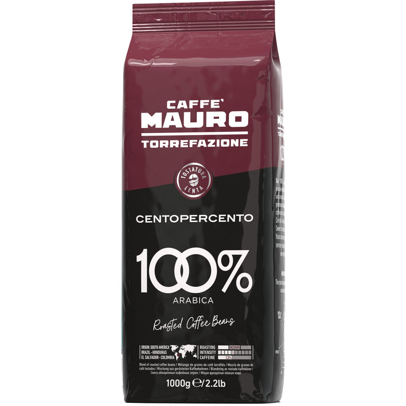CaffÃ¨ Mauro Centerpercento kaffebønner,1 kg. - Kitchen One - Køb online på udsalg og tilbud lige nu - Hurtig levering til billige priser via Go with Gozomo