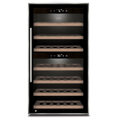 Caso WineComfort 66 flasker sort - Kitchen One - Køb online på udsalg og tilbud lige nu - Hurtig levering til billige priser via Go with Gozomo