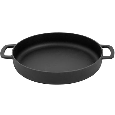 Combekk Støbejernsstegepande med 2 håndtag, sort, 28 cm. - Kitchen One - Køb online på udsalg og tilbud lige nu - Hurtig levering til billige priser via Go with Gozomo
