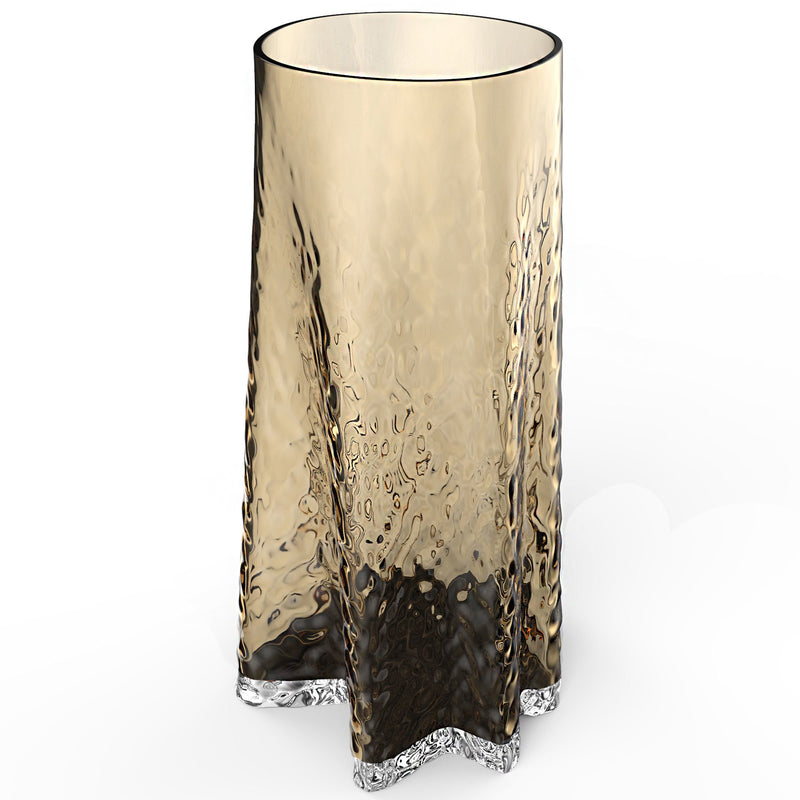 Cooee Design Gry vase, 30 cm, cognac - Kitchen One - Køb online på udsalg og tilbud lige nu - Hurtig levering til billige priser via Go with Gozomo