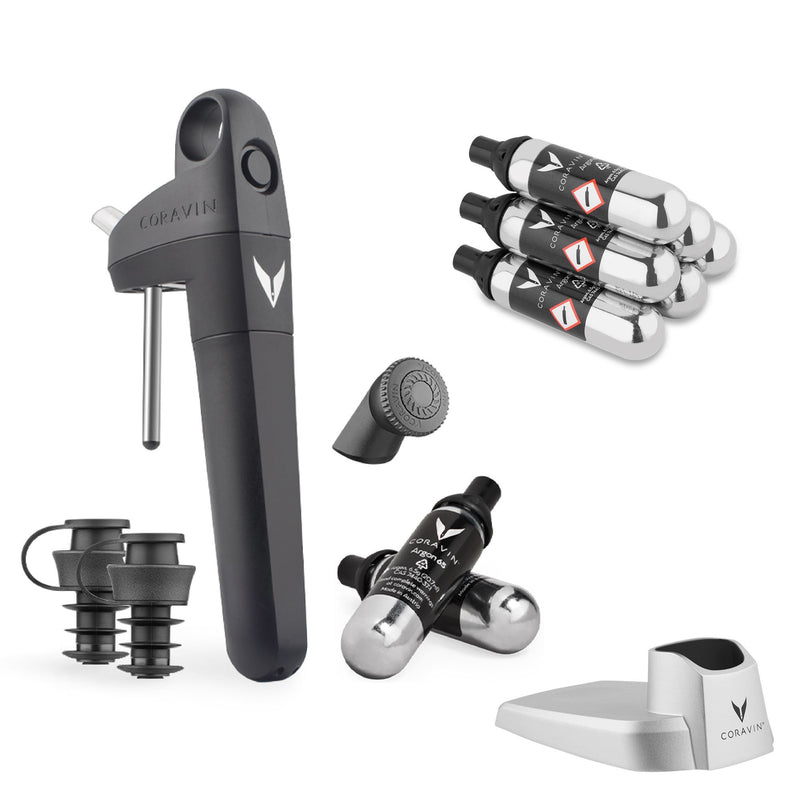 Coravin Pivot vinkonserveringssystem, sort - Kitchen One - Køb online på udsalg og tilbud lige nu - Hurtig levering til billige priser via Go with Gozomo
