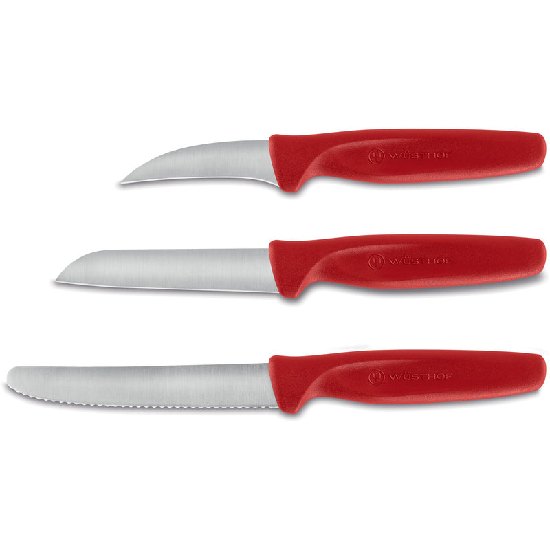 Wüsthof Create Collection knivsæt rød - Kitchen One - Køb online på udsalg og tilbud lige nu - Hurtig levering til billige priser via Go with Gozomo