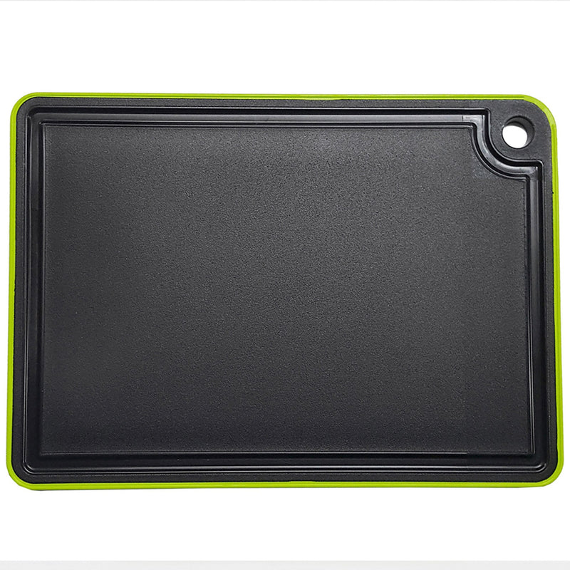 Daloplast Skærebræt, sort/lime, 27 x 19 cm - Kitchen One - Køb online på udsalg og tilbud lige nu - Hurtig levering til billige priser via Go with Gozomo