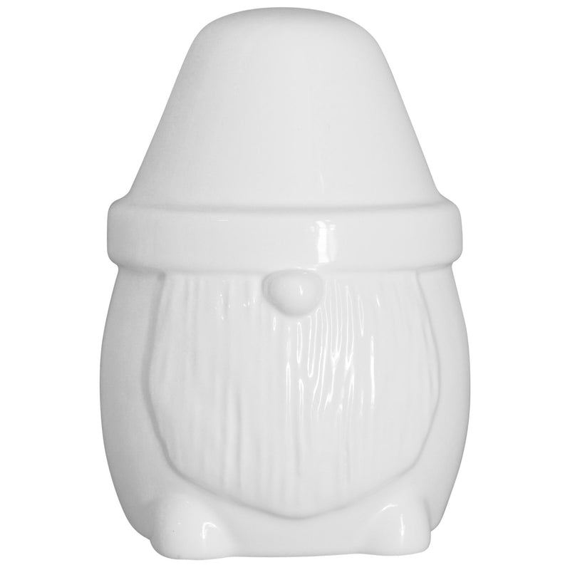 DBKD Mister Santa julepynt, 14 cm, shiny white - Kitchen One - Køb online på udsalg og tilbud lige nu - Hurtig levering til billige priser via Go with Gozomo