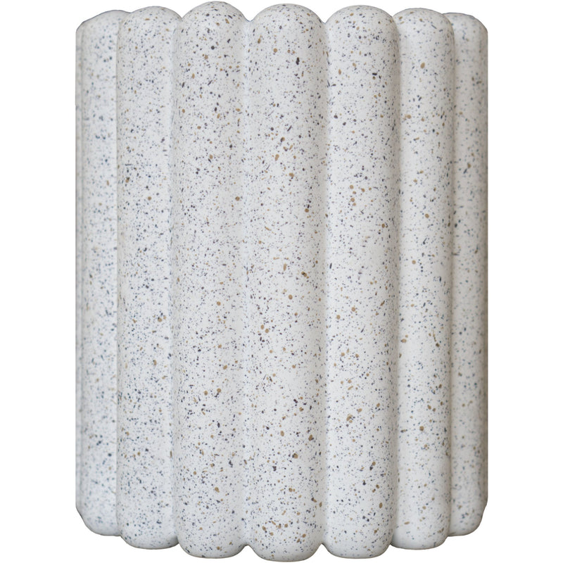 DBKD Mist krukke, medium, white dot - Kitchen One - Køb online på udsalg og tilbud lige nu - Hurtig levering til billige priser via Go with Gozomo