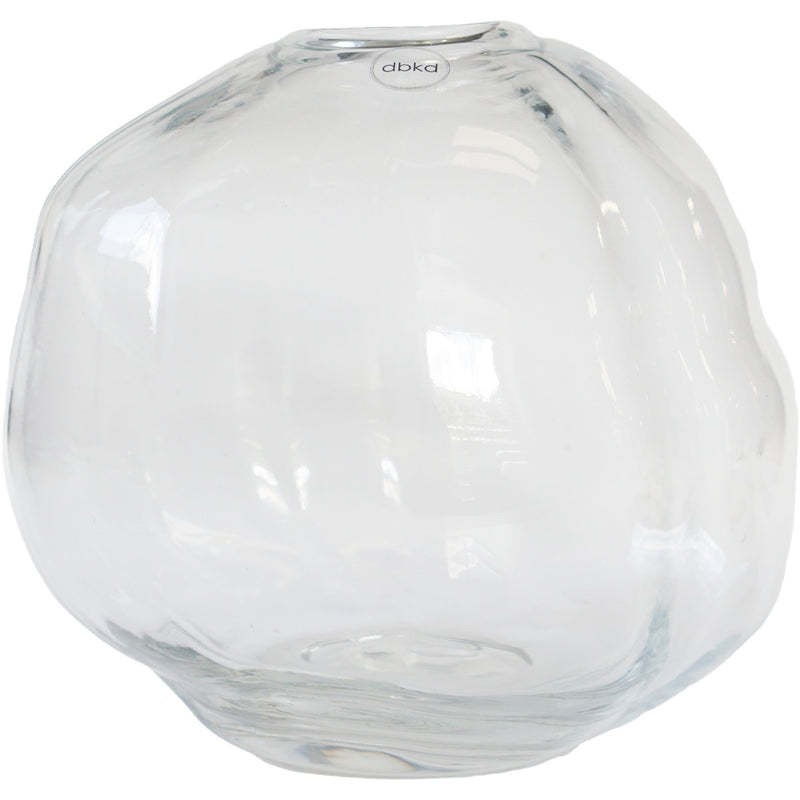DBKD Pebble vase, small, klar - Kitchen One - Køb online på udsalg og tilbud lige nu - Hurtig levering til billige priser via Go with Gozomo