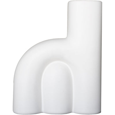 DBKD Rope vase, small, hvid - Kitchen One - Køb online på udsalg og tilbud lige nu - Hurtig levering til billige priser via Go with Gozomo