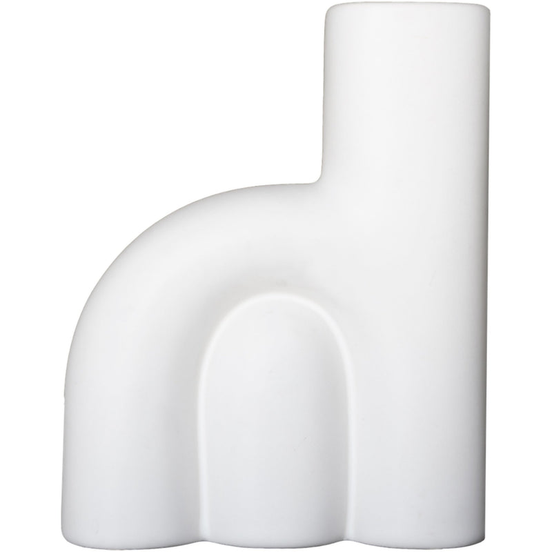 DBKD Rope vase, small, hvid - Kitchen One - Køb online på udsalg og tilbud lige nu - Hurtig levering til billige priser via Go with Gozomo