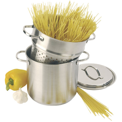 Demeyere Pastagryde inkl. Pastaindsats - Kitchen One - Køb online på udsalg og tilbud lige nu - Hurtig levering til billige priser via Go with Gozomo
