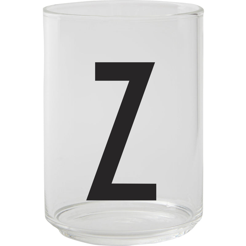 Design Letters Personligt drikkeglas, Z - Kitchen One - Køb online på udsalg og tilbud lige nu - Hurtig levering til billige priser via Go with Gozomo