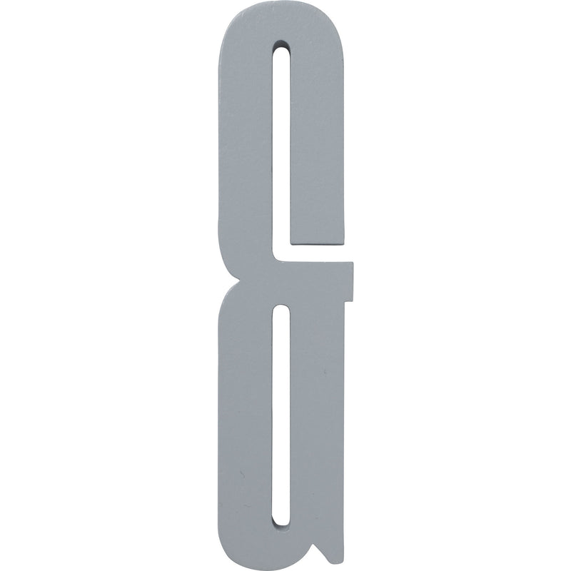 Design Letters Træbogstav i grå, & - Kitchen One - Køb online på udsalg og tilbud lige nu - Hurtig levering til billige priser via Go with Gozomo