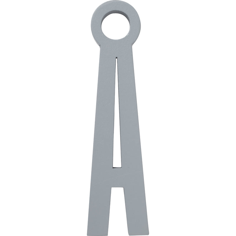 Design Letters Træbogstav i grå, Å - Kitchen One - Køb online på udsalg og tilbud lige nu - Hurtig levering til billige priser via Go with Gozomo
