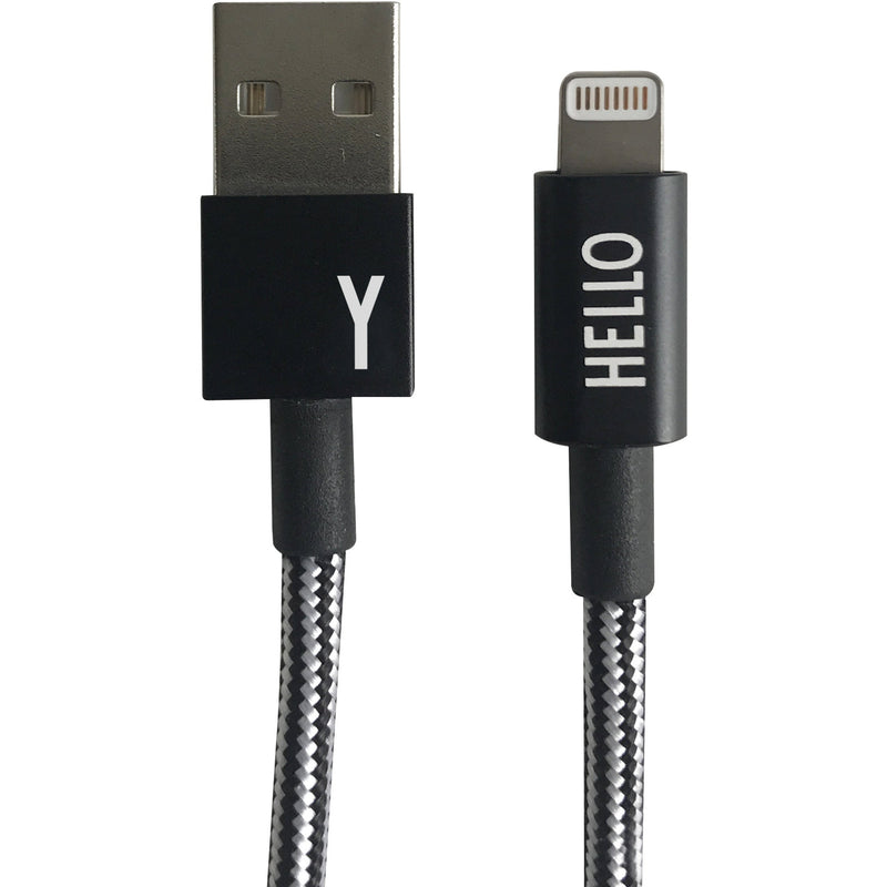 Design Letters Personligt Lightning Kabel, Y - Kitchen One - Køb online på udsalg og tilbud lige nu - Hurtig levering til billige priser via Go with Gozomo
