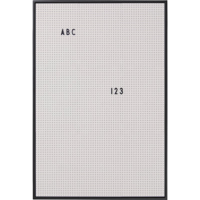 Design Letters Message Board opslagstavle A2, Grå - Kitchen One - Køb online på udsalg og tilbud lige nu - Hurtig levering til billige priser via Go with Gozomo