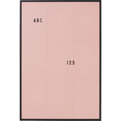 Design Letters Message Board opslagstavle A2, Rosa - Kitchen One - Køb online på udsalg og tilbud lige nu - Hurtig levering til billige priser via Go with Gozomo