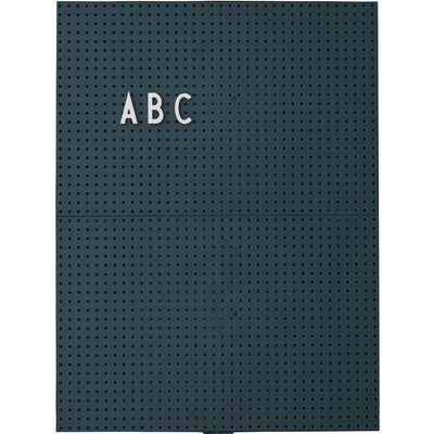 Design Letters Message Board opslagstavle A4, Mørkegrøn - Kitchen One - Køb online på udsalg og tilbud lige nu - Hurtig levering til billige priser via Go with Gozomo