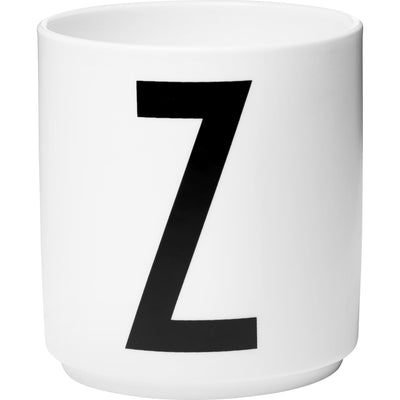 Design Letters Personlig porcelænskop hvid, Z - Kitchen One - Køb online på udsalg og tilbud lige nu - Hurtig levering til billige priser via Go with Gozomo