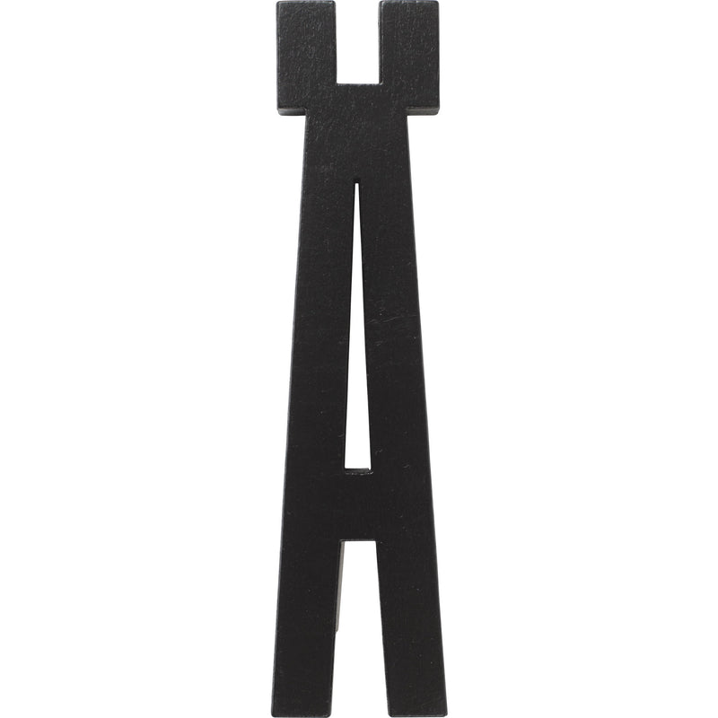Design Letters Træbogstav i sort, Ä (Æ) - Kitchen One - Køb online på udsalg og tilbud lige nu - Hurtig levering til billige priser via Go with Gozomo