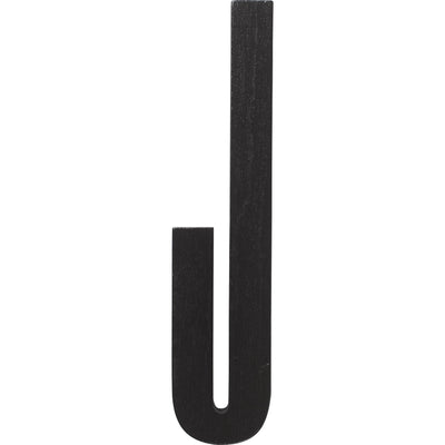 Design Letters Træbogstav i sort, J - Kitchen One - Køb online på udsalg og tilbud lige nu - Hurtig levering til billige priser via Go with Gozomo