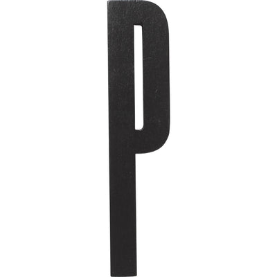 Design Letters Træbogstav i sort, P - Kitchen One - Køb online på udsalg og tilbud lige nu - Hurtig levering til billige priser via Go with Gozomo