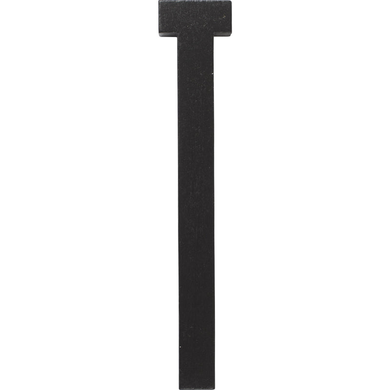 Design Letters Træbogstav i sort, T - Kitchen One - Køb online på udsalg og tilbud lige nu - Hurtig levering til billige priser via Go with Gozomo