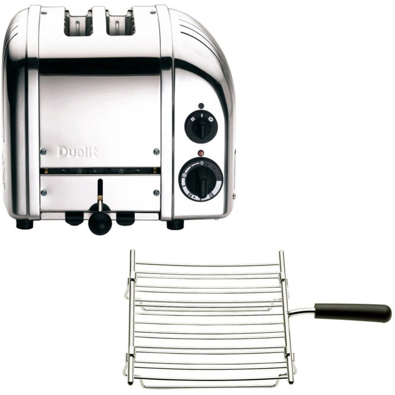 Dualit Brødrister Classic 2 skiver med grillfunktion, Original - Kitchen One - Køb online på udsalg og tilbud lige nu - Hurtig levering til billige priser via Go with Gozomo