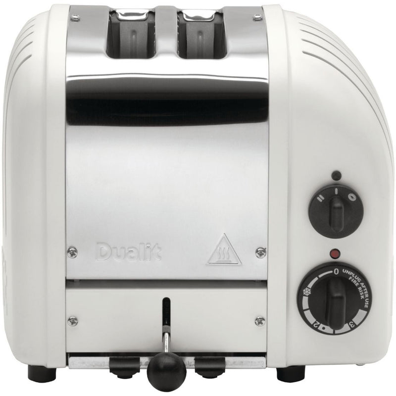 Dualit Newgen 2 slice toaster, porcelæn - Kitchen One - Køb online på udsalg og tilbud lige nu - Hurtig levering til billige priser via Go with Gozomo