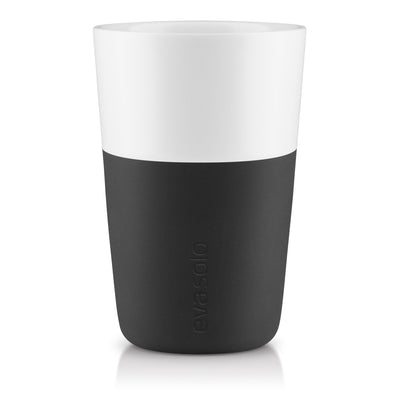 Eva Solo Cafe Latte krus, 2 stk. sort - Kitchen One - Køb online på udsalg og tilbud lige nu - Hurtig levering til billige priser via Go with Gozomo